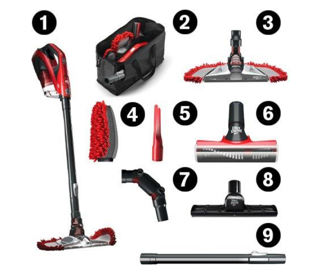 Dirt Devil DUSTY Bezprzewodowy 360 DD1400 - 1435581 - zdjęcie 2
